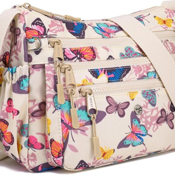 Multi-Pocket Lightweight Handbag - Stylish Crossbody Tote for Daily Adventures - Picture 1 of 8